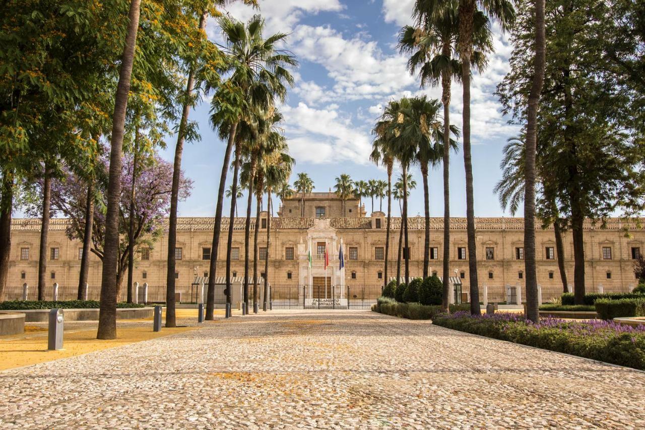 Murallas De Sevilla Apartamento Con Garaje 4 Pax Esterno foto