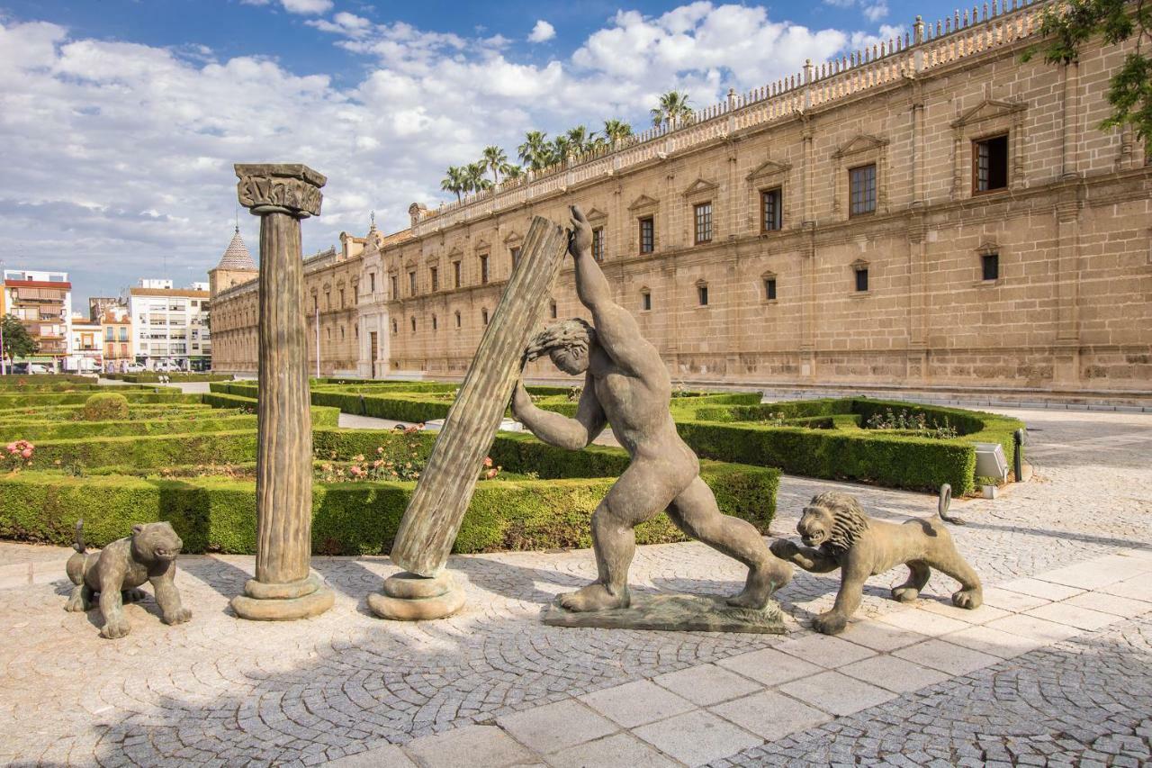 Murallas De Sevilla Apartamento Con Garaje 4 Pax Esterno foto