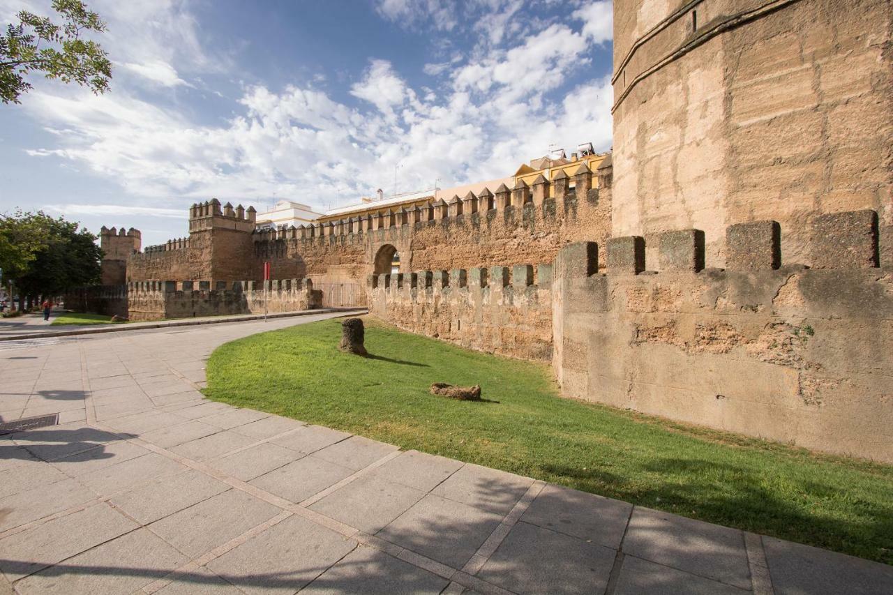 Murallas De Sevilla Apartamento Con Garaje 4 Pax Esterno foto