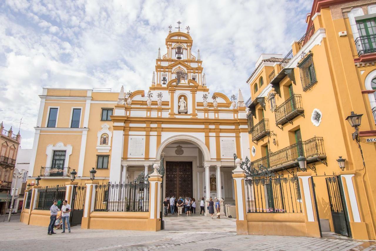 Murallas De Sevilla Apartamento Con Garaje 4 Pax Esterno foto