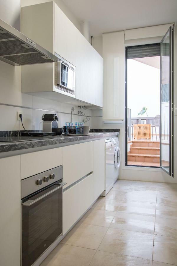 Murallas De Sevilla Apartamento Con Garaje 4 Pax Esterno foto